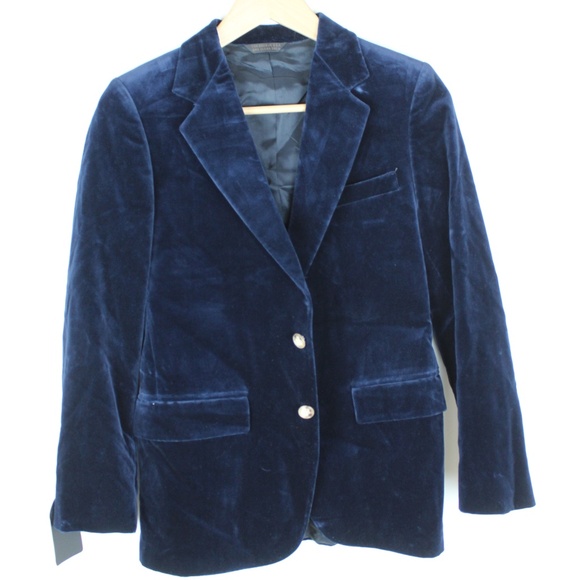 Neiman Marcus velvet jacket Youth 16 - Picture 1 of 6